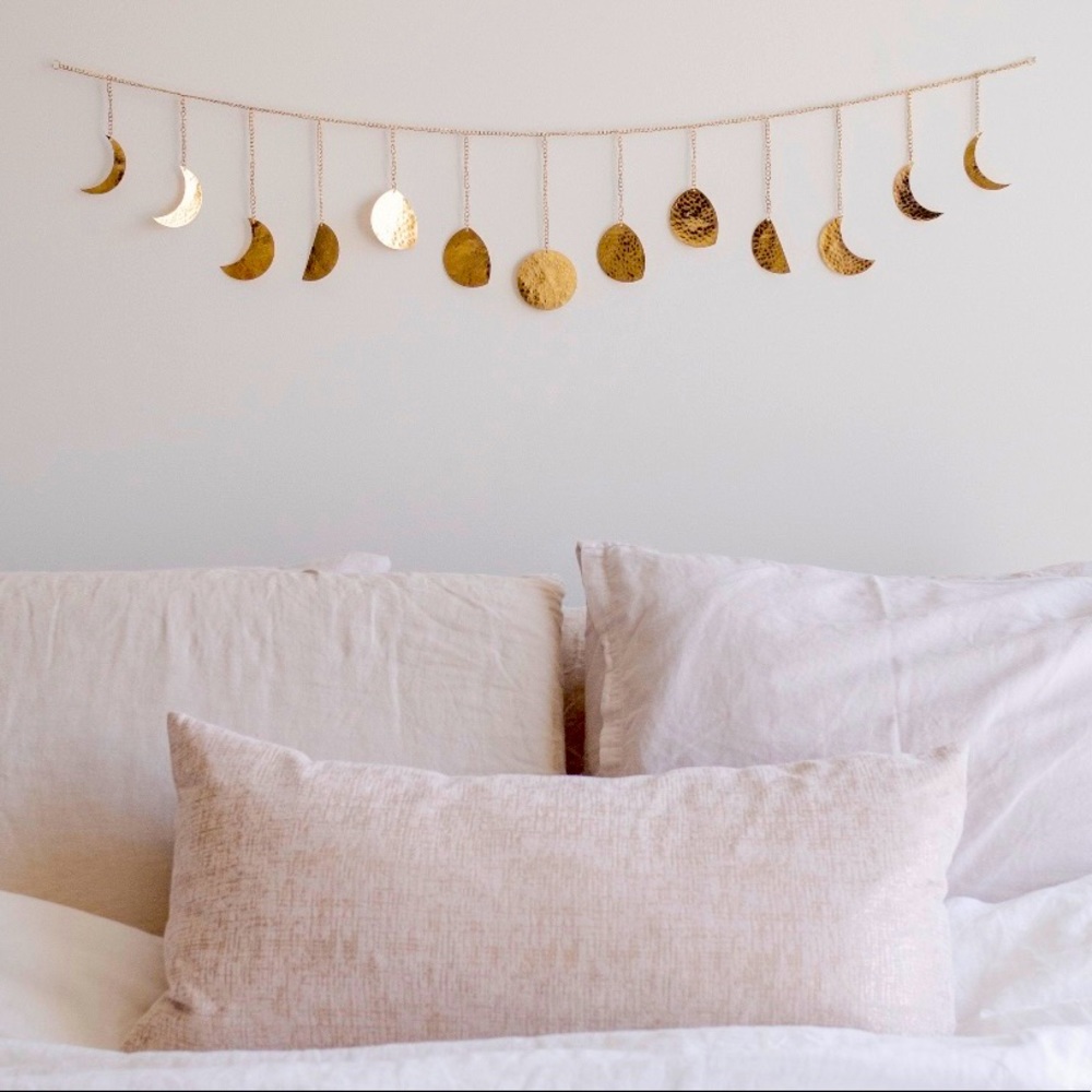 13 Moon phase gold wall decor ✨🌿 🌙